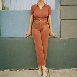 CHESTNUT CORD ORIGINAL STRAIGHT PANT